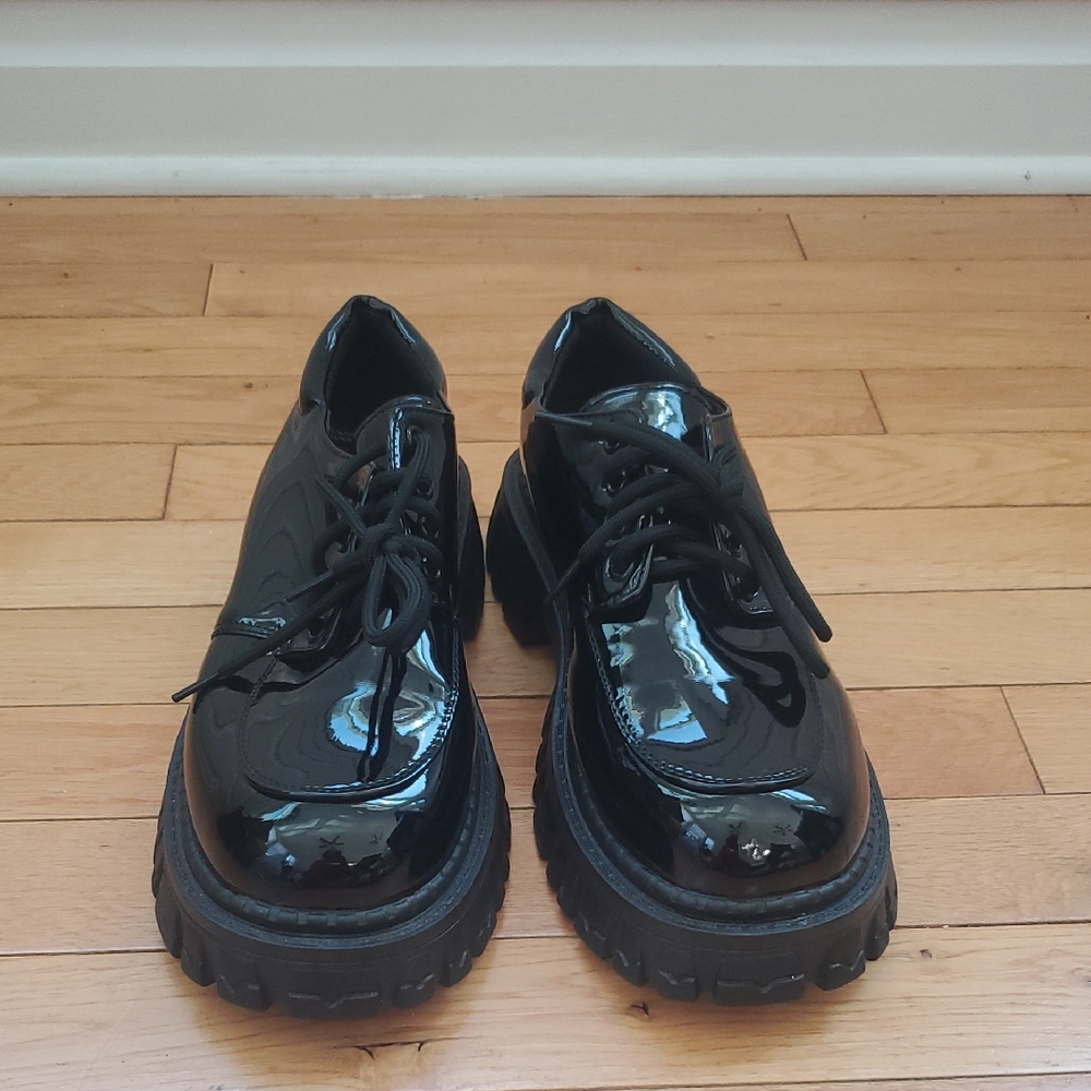 Black Platform Women's Shoes